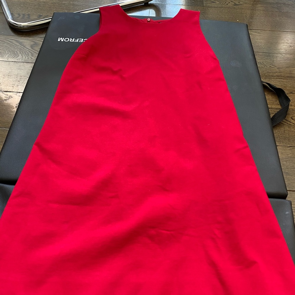 Aqua Red Dress